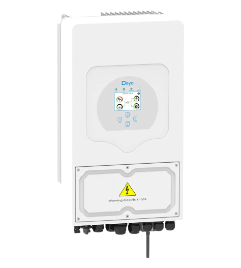 ГІБРИДНИЙ ІНВЕРТОР SUN-05K-SG03LP1-EU DEYE WIFI (5 KW, 1 ФАЗА, 2 MPPT, LV)