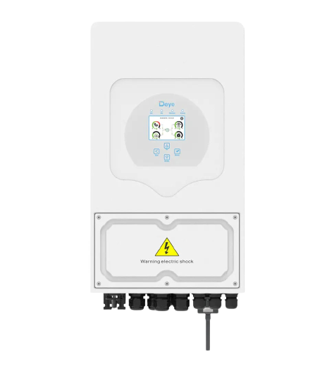ГІБРИДНИЙ ІНВЕРТОР SUN-6K-SG05LP1-EU DEYE WIFI (6 KW, 1 ФАЗА, 2 MPPT, LV)