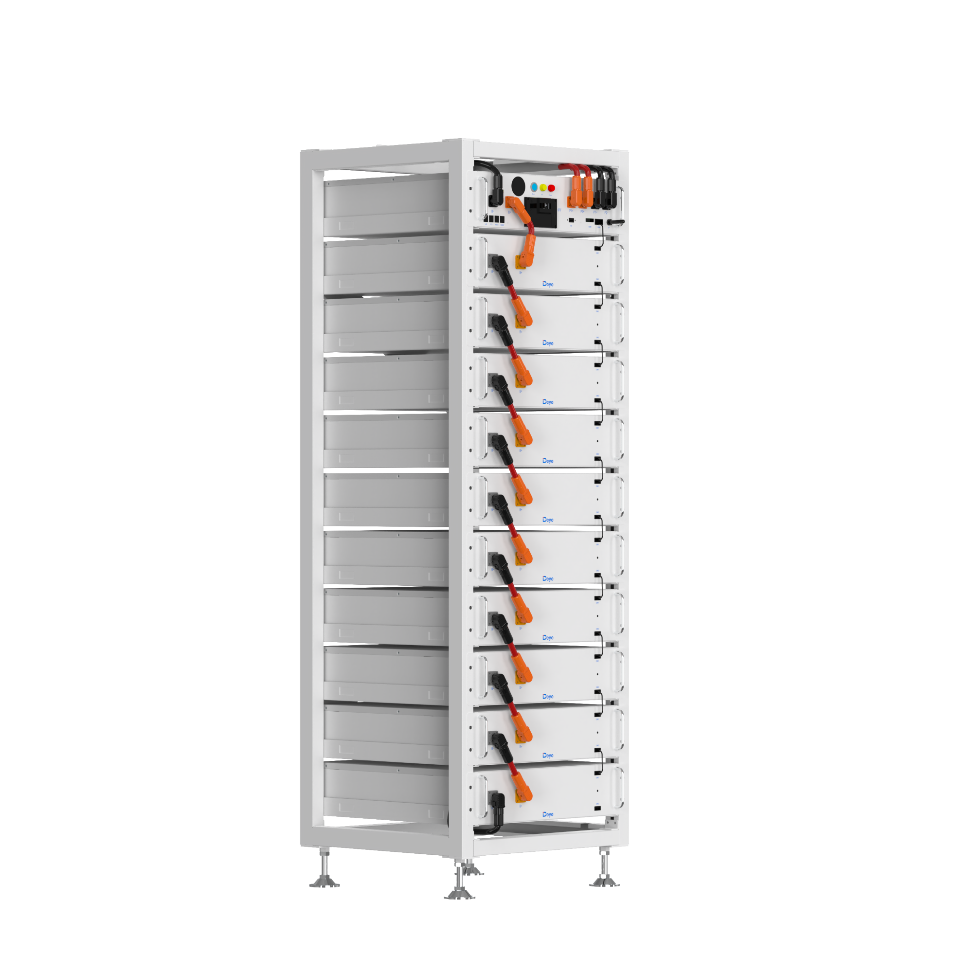 АКУМУЛЯТОРНА БАТАРЕЯ BOS-A DEYE (HIGH-VOLTAGE LIFEPO4 38,4V 200AH 7,68KWH) - Зображення 3