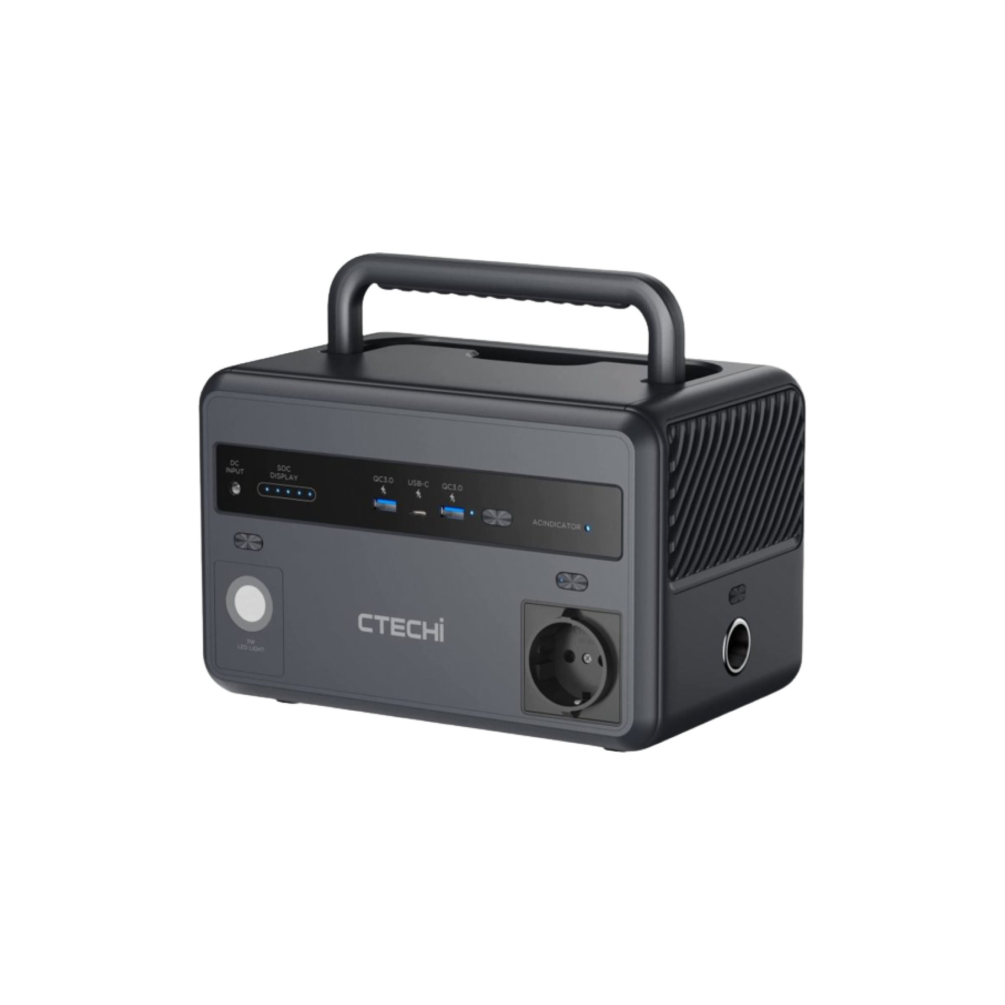 ПОРТАТИВНА ЗАРЯДНА СТАНЦІЯ GT300 PORTABLE POWER STATION CTECHI (300W 307WH AC220V EU)